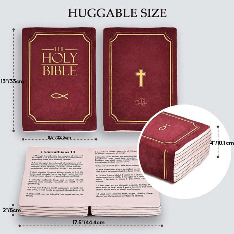 Pillow Book - Holy Bible With Verse Cozy Pillow